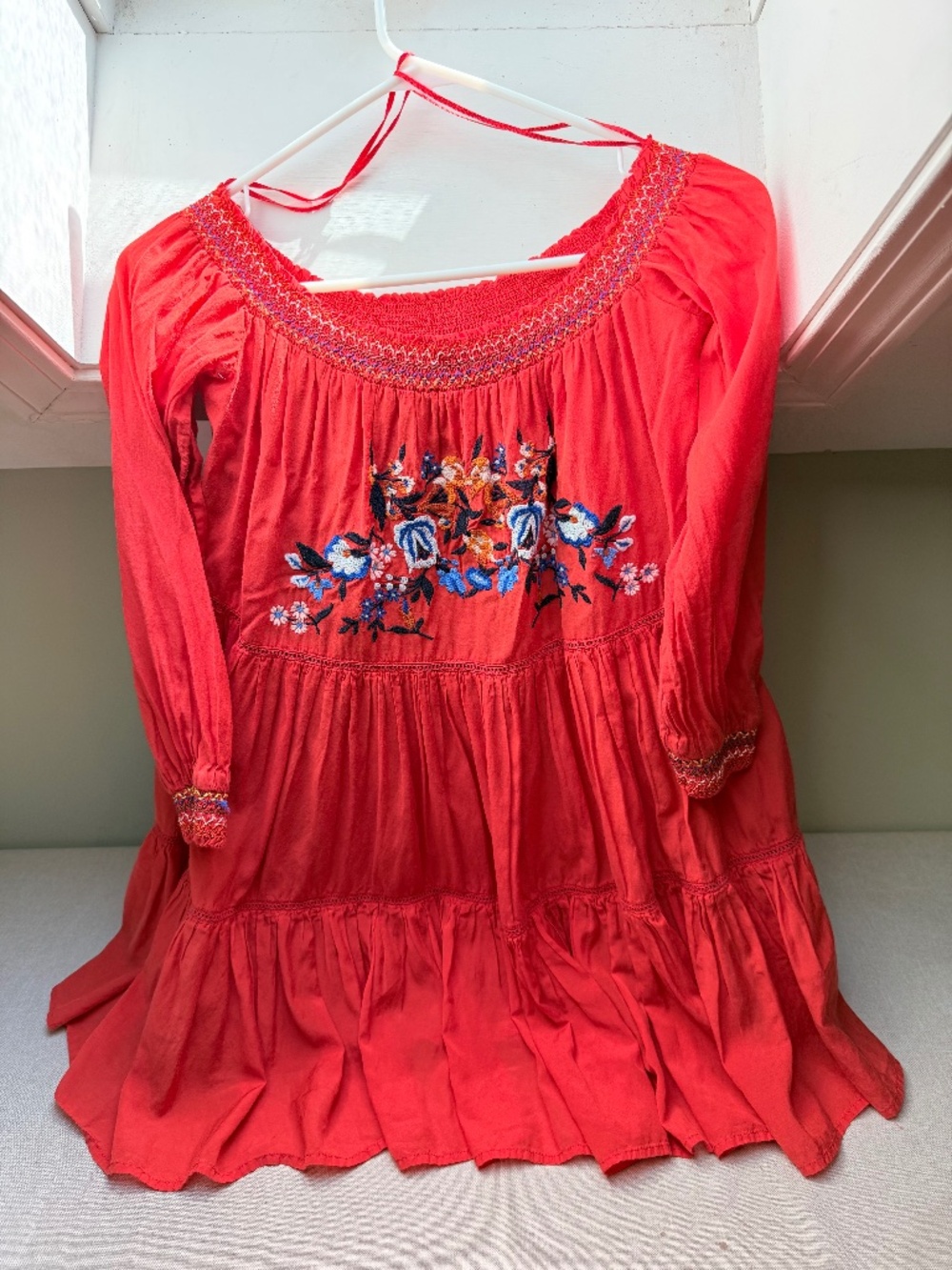 Girls Free People Baby Doll Sunbeams Mini Dress